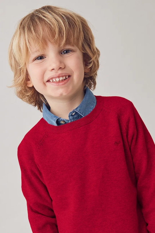 Детский хлопковый свитер Mayoral, красный
Детский хлопковый свитер Mayoral, красный