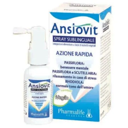 Ансиовит Фаст СПР Сублингвальный – против стресса и возбуждения Pharmalife
Ансиовит Фаст СПР Сублингвальный – против стресса и возбуждения Pharmalife