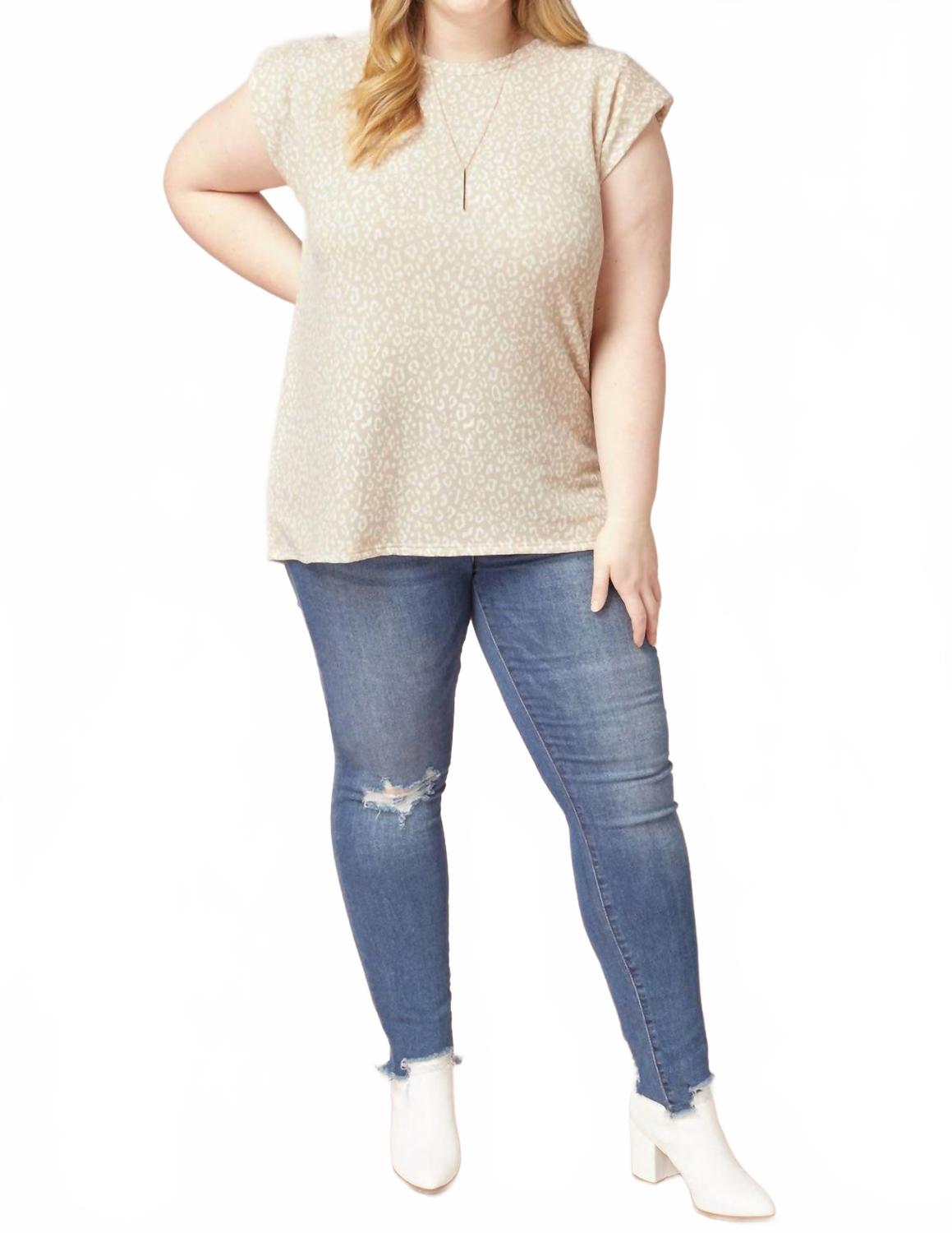 Леопардовый топ в бежевых тонах Entro
Леопардовый топ в бежевых тонах Entro