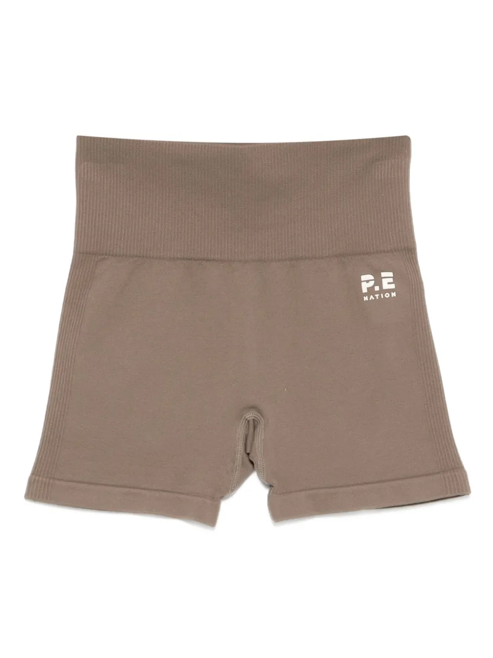 Бесшовные облегающие шорты P.E Nation, коричневый
Бесшовные облегающие шорты P.E Nation, коричневый