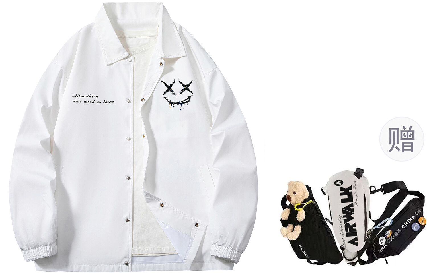 Куртка унисекс Airwalk, Белый
Куртка унисекс Airwalk, Белый