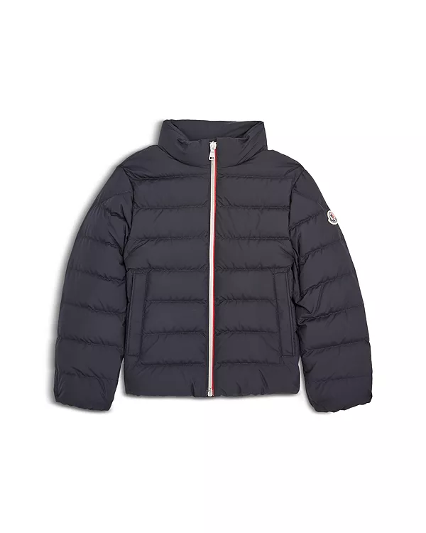 Детская пуховая куртка Serapio для малышей Moncler, синий
Детская пуховая куртка Serapio для малышей Moncler, синий