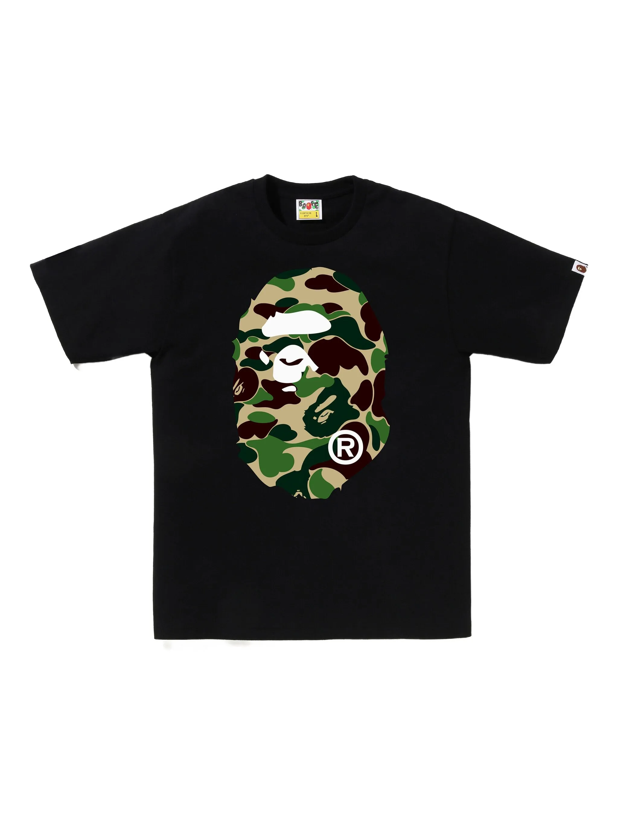 Футболка с камуфляжным принтом A Bathing Ape, черный
Футболка с камуфляжным принтом A Bathing Ape, черный
