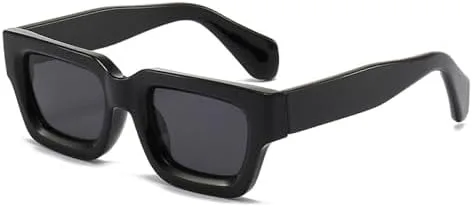 Ретро-солнцезащитные очки 2026 года, маленькие, для женщин и мужчин, винтажные, массивные, квадратные, с толстой оправой, защита от УФ-излучения UV400 MTZJH, Black
Ретро-солнцезащитные очки 2026 года, маленькие, для женщин и мужчин, винтажные, массивные, квадратные, с толстой оправой, защита от УФ-излучения UV400 MTZJH, Black