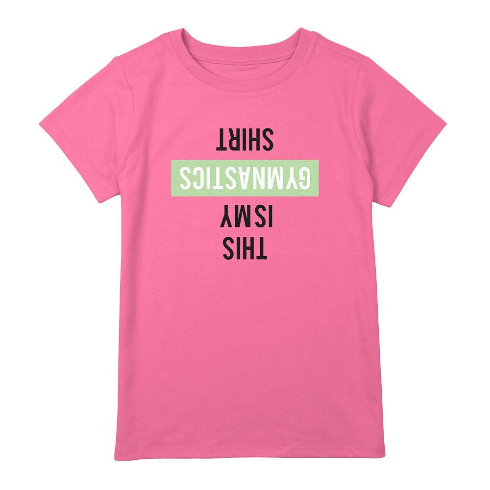 Футболка с рисунком перевернутой гимнастики для девочек 7–16 лет, розовый
Футболка с рисунком перевернутой гимнастики для девочек 7–16 лет, розовый