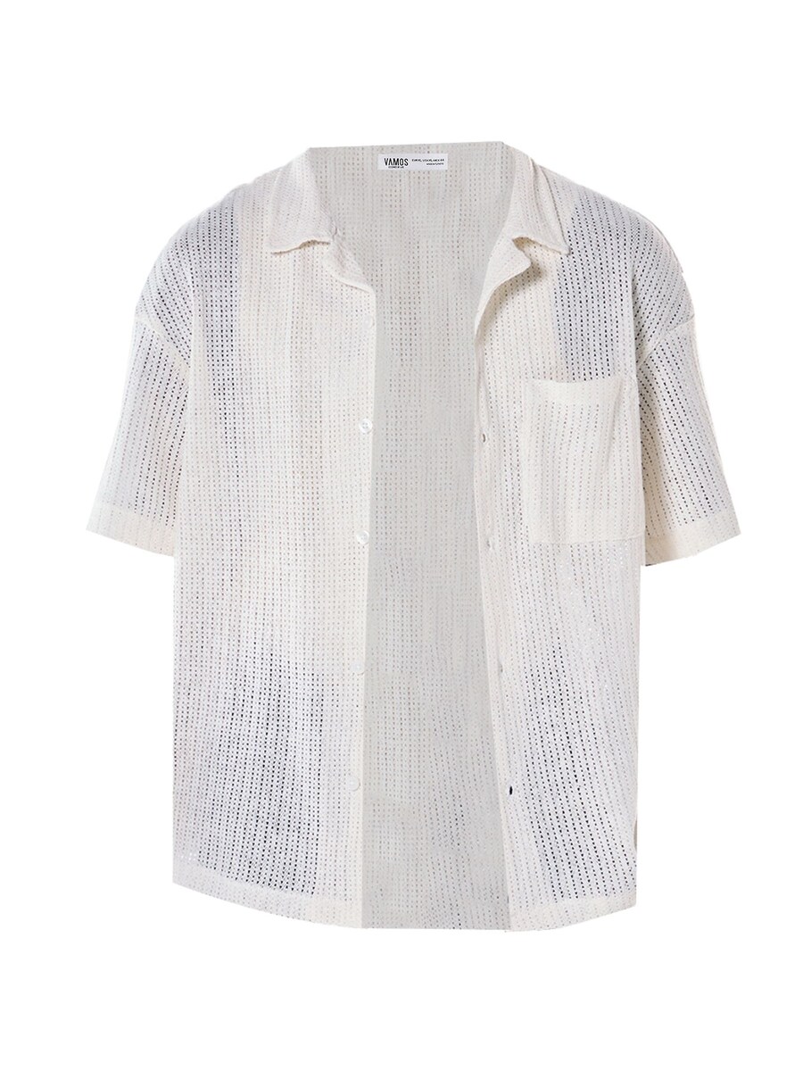Рубашка на пуговицах Comfort fit VAMOS CLO Lithodora, белый
Рубашка на пуговицах Comfort fit VAMOS CLO Lithodora, белый