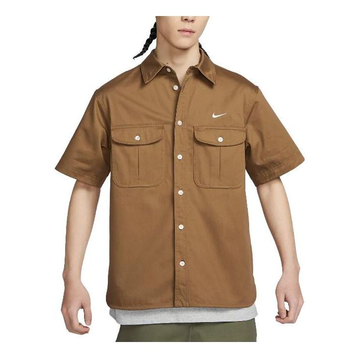 Рубашка Nike SB Short Sleeve Woven Skate Button Up Shirt 'Tan' DV9076-270, желто-коричневый
Рубашка Nike SB Short Sleeve Woven Skate Button Up Shirt 'Tan' DV9076-270, желто-коричневый