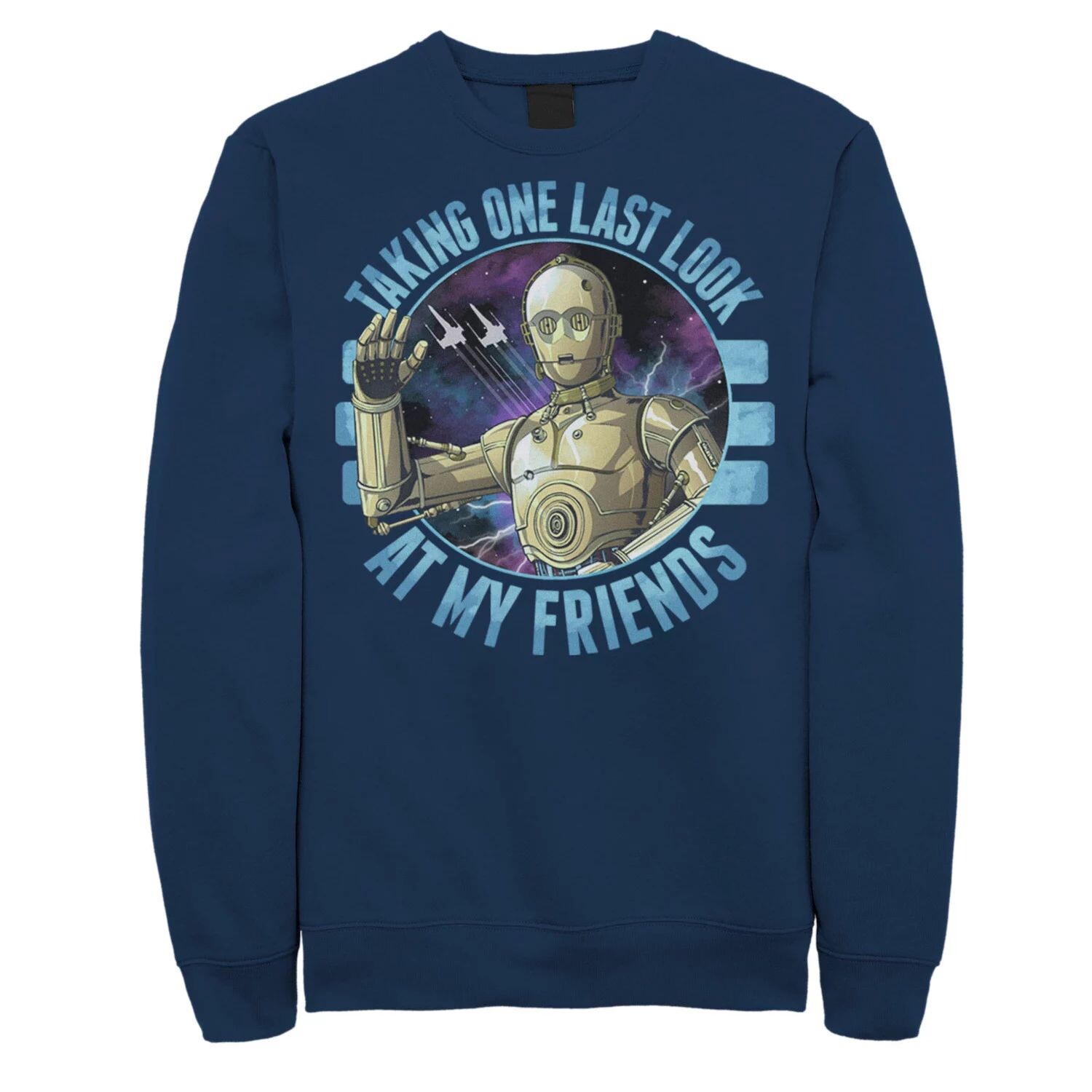 Мужской свитшот «Звездные войны: Скайуокер. Восхождение C-3PO в последний раз» Licensed Character
Мужской свитшот «Звездные войны: Скайуокер. Восхождение C-3PO в последний раз» Licensed Character