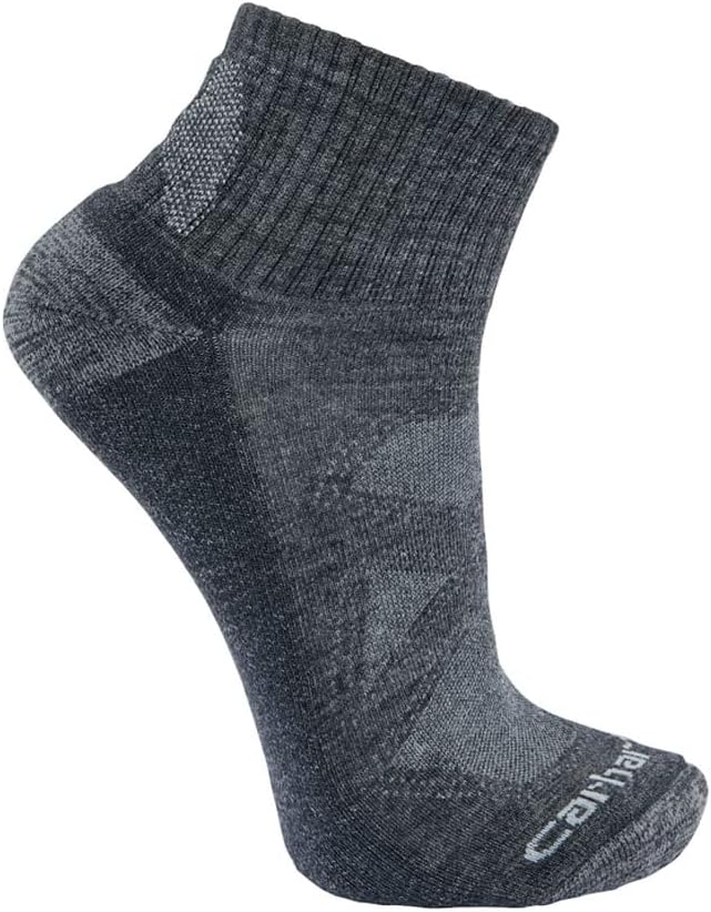 Carhartt мужские носки Midweight Merino Wool Blend Quarter, Carbon Heather
Carhartt мужские носки Midweight Merino Wool Blend Quarter, Carbon Heather