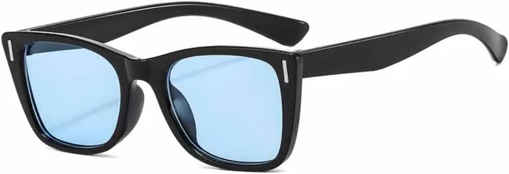 Модные солнцезащитные очки с квадратными заклепками для женщин, роскошные мужские очки для активного отдыха, путешествий и вождения, защита от УФ-излучения UV400 TVTBBVV, Black Blue
Модные солнцезащитные очки с квадратными заклепками для женщин, роскошные мужские очки для активного отдыха, путешествий и вождения, защита от УФ-излучения UV400 TVTBBVV, Black Blue