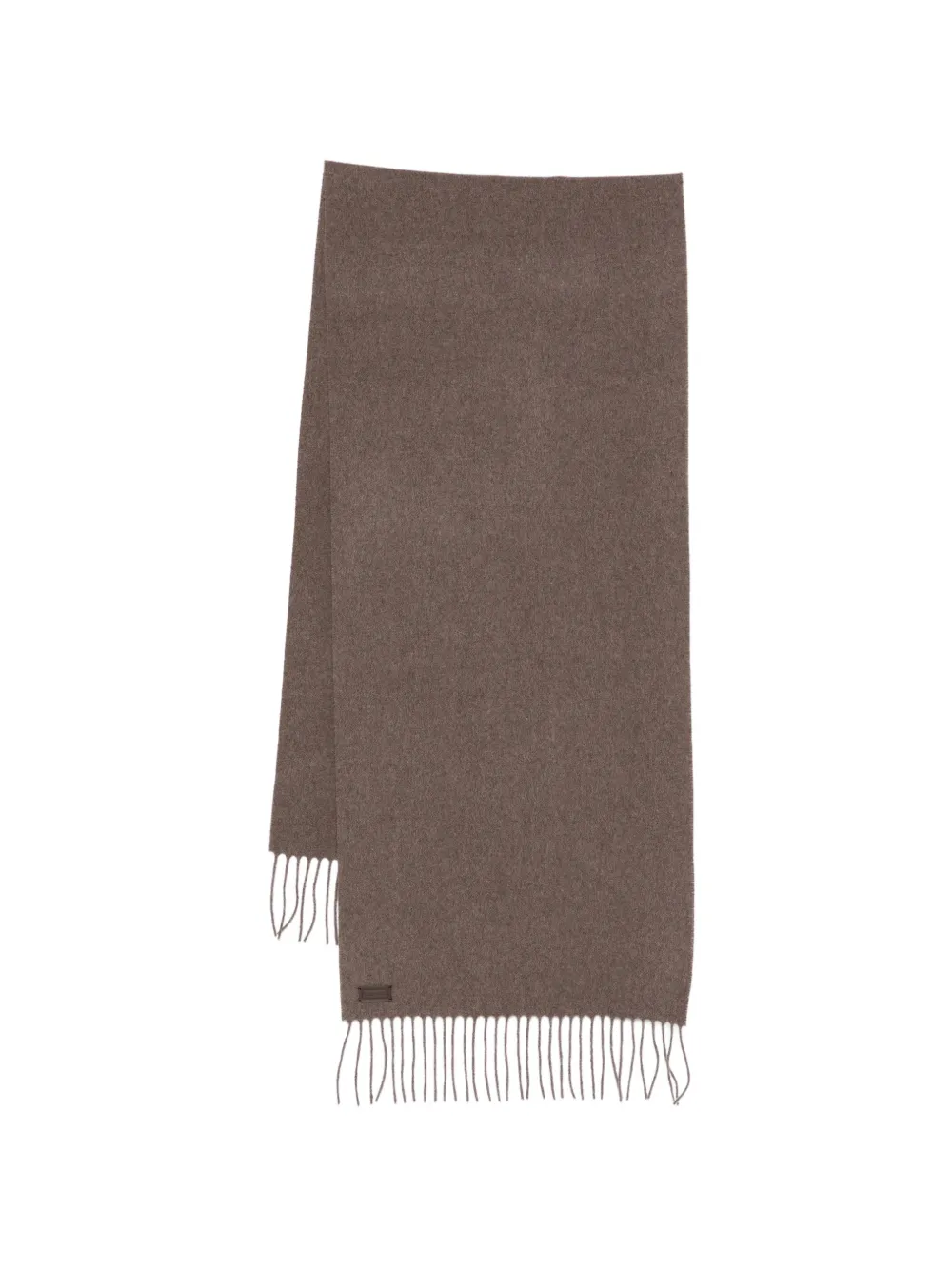 Шарф с бахромой Canali, коричневый
Шарф с бахромой Canali, коричневый