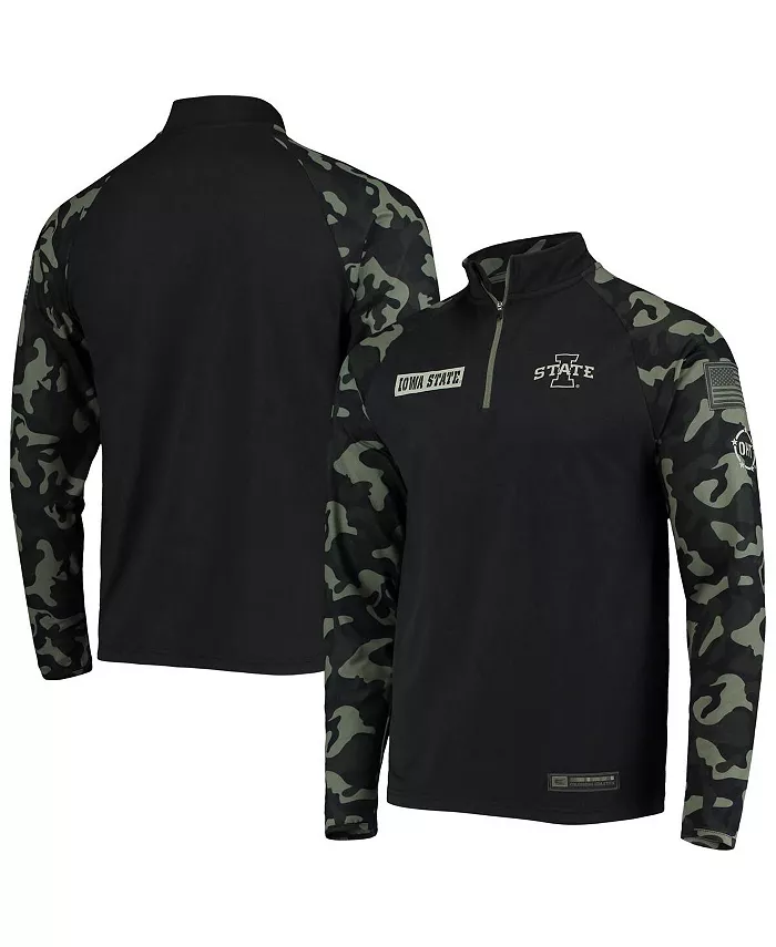 Мужская черная и камуфляжная толстовка Iowa State Cyclones OHT Military-Inspired Appreciation Take Flight с рукавом реглан и молнией на четверть Colosseum
Мужская черная и камуфляжная толстовка Iowa State Cyclones OHT Military-Inspired Appreciation Take Flight с рукавом реглан и молнией на четверть Colosseum