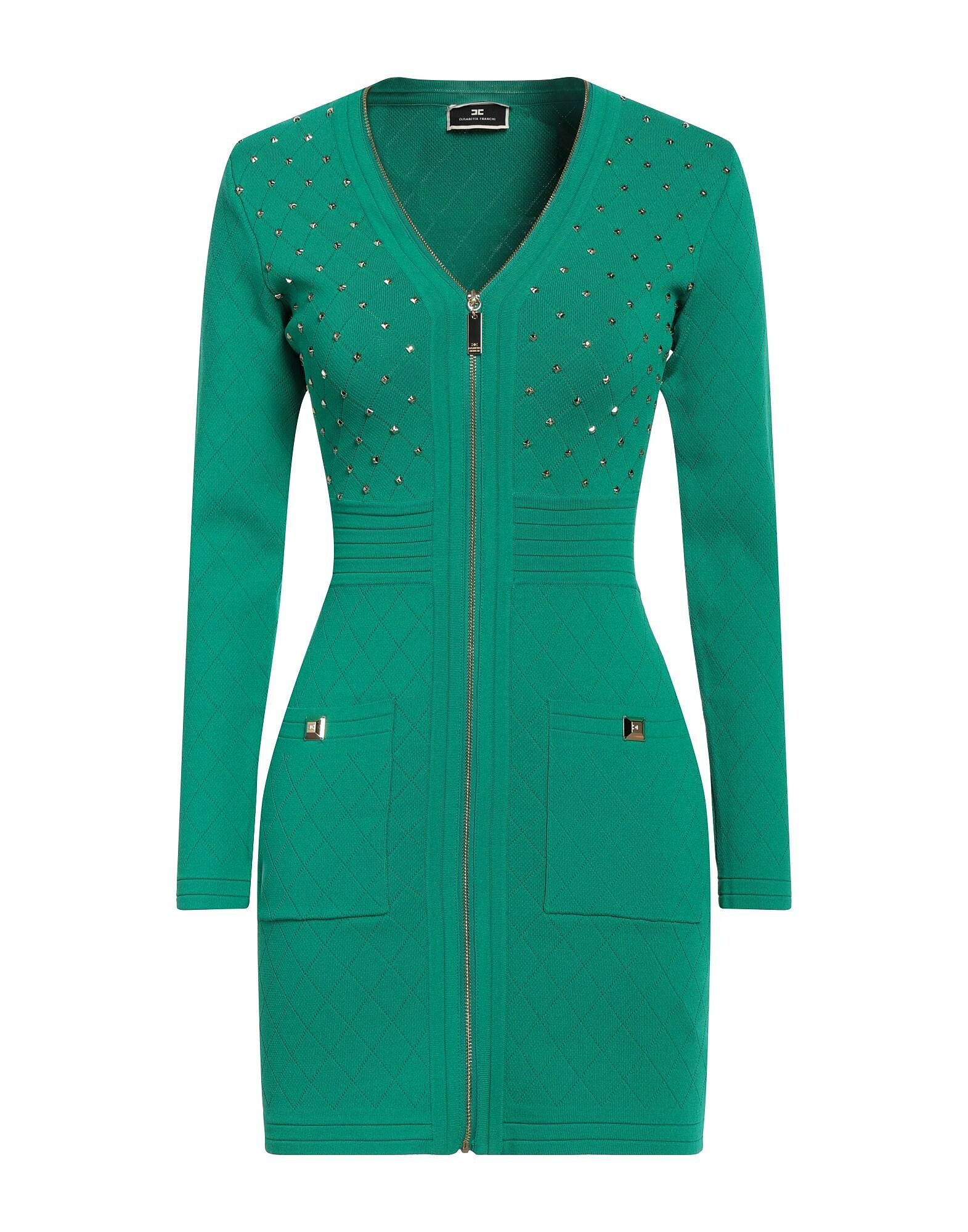 Мини-платье Elisabetta Franchi, изумрудно-зеленый
Мини-платье Elisabetta Franchi, изумрудно-зеленый