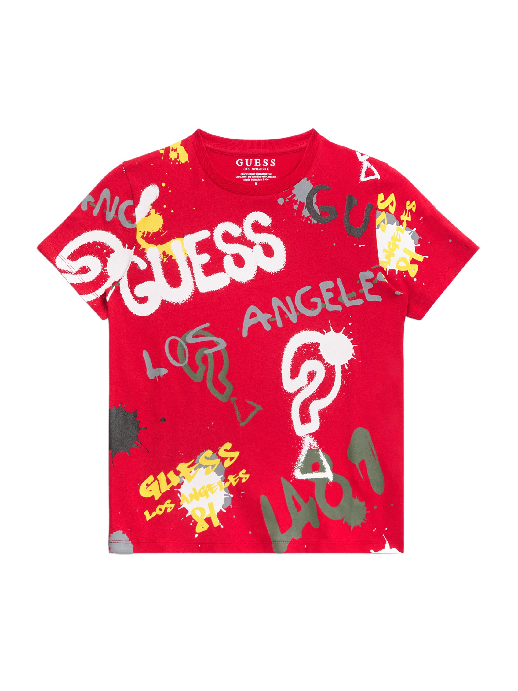 Футболка с круглым вырезом Zeeky Graffiti (размеры 7-16) Guess Factory, красный
Футболка с круглым вырезом Zeeky Graffiti (размеры 7-16) Guess Factory, красный