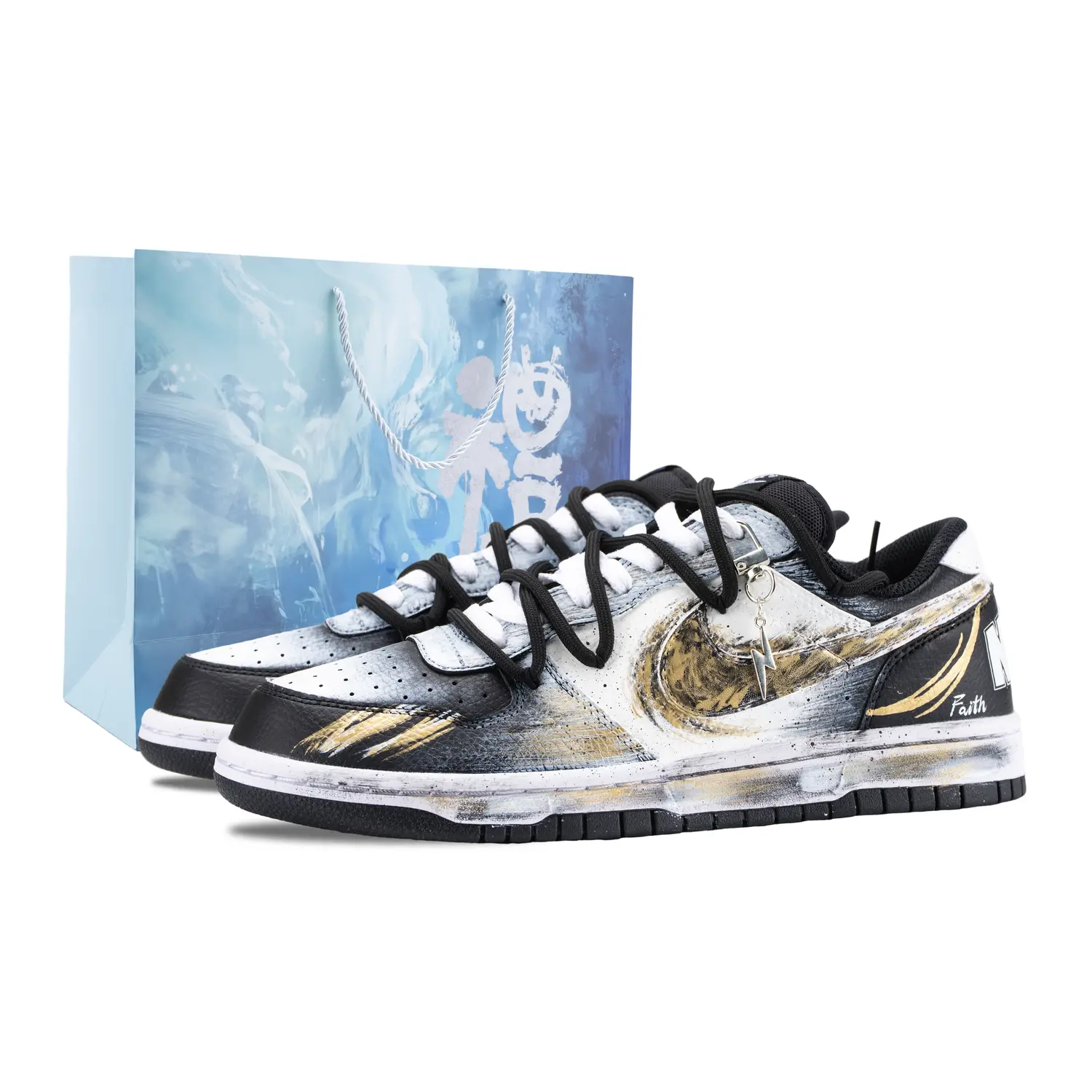 Nike Повседневные кроссовки Big Yao Light Abrasion Resistant Low Top Skateboard Shoes мужские Black Gold
Nike Повседневные кроссовки Big Yao Light Abrasion Resistant Low Top Skateboard Shoes мужские Black Gold