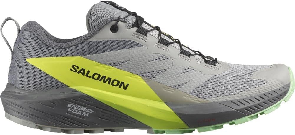 Кроссовки для трейлраннинга Salomon Men’s Sense Ride 5, Alloy Quiet Shade Safety Yellow
Кроссовки для трейлраннинга Salomon Men’s Sense Ride 5, Alloy Quiet Shade Safety Yellow