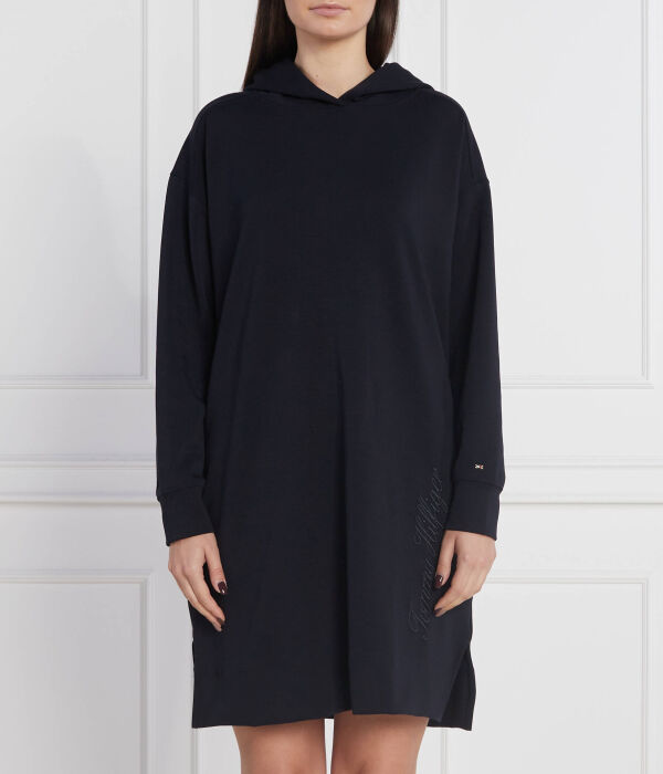 Платье-худи женское Tommy Hilfiger с капюшоном, черный
Платье-худи женское Tommy Hilfiger с капюшоном, черный