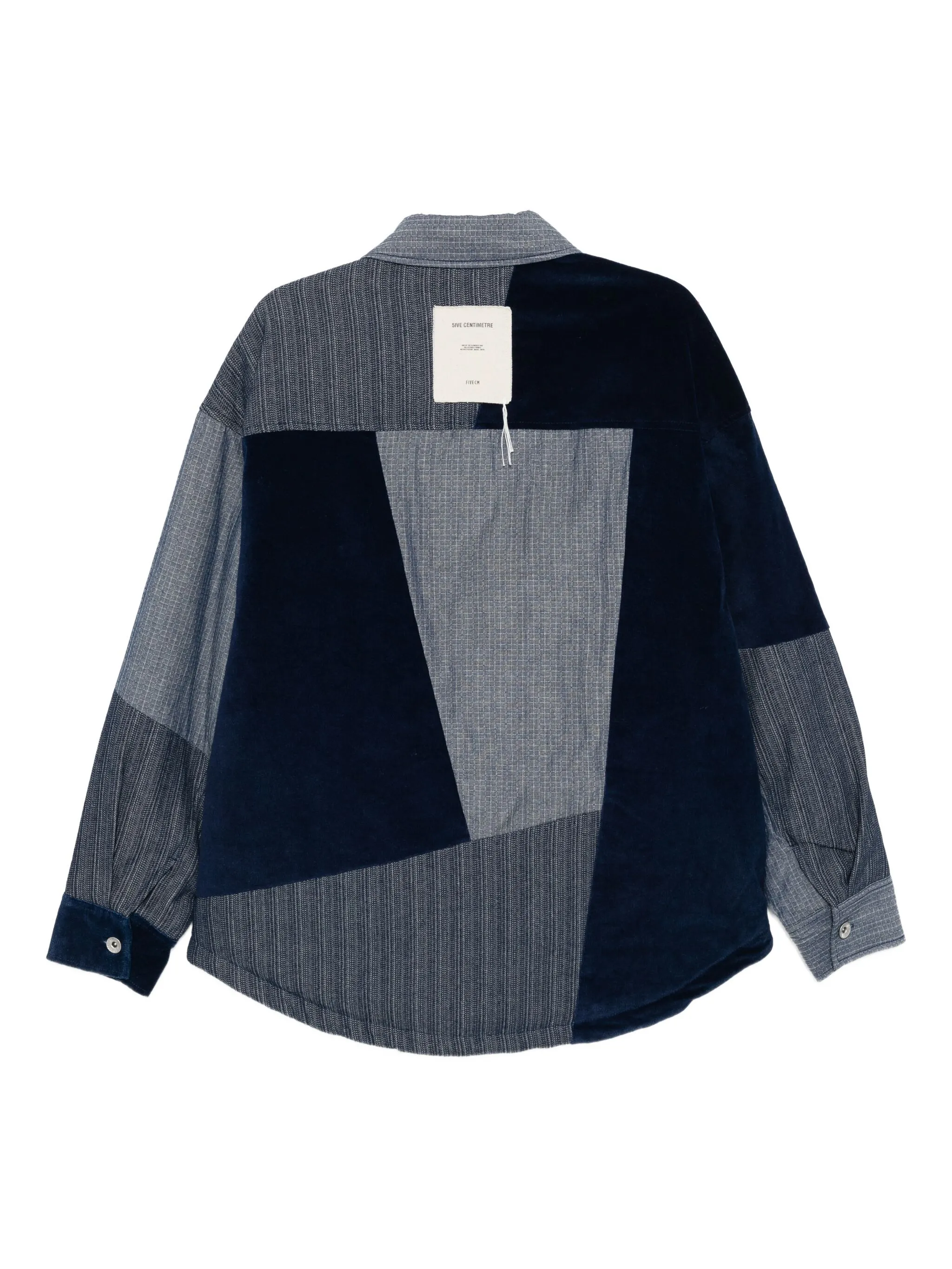 Джинсовая куртка в технике пэчворк Five Cm, синий
Джинсовая куртка в технике пэчворк Five Cm, синий