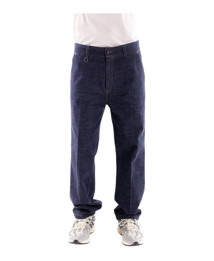 Классические прямые джинсы с пятью карманами. Paolo Pecora, синий
Классические прямые джинсы с пятью карманами. Paolo Pecora, синий