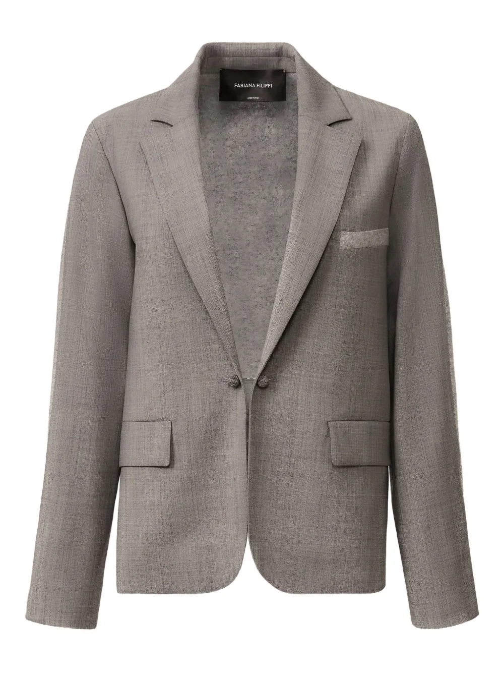 Пиджак с карманами Fabiana Filippi, серый
Пиджак с карманами Fabiana Filippi, серый