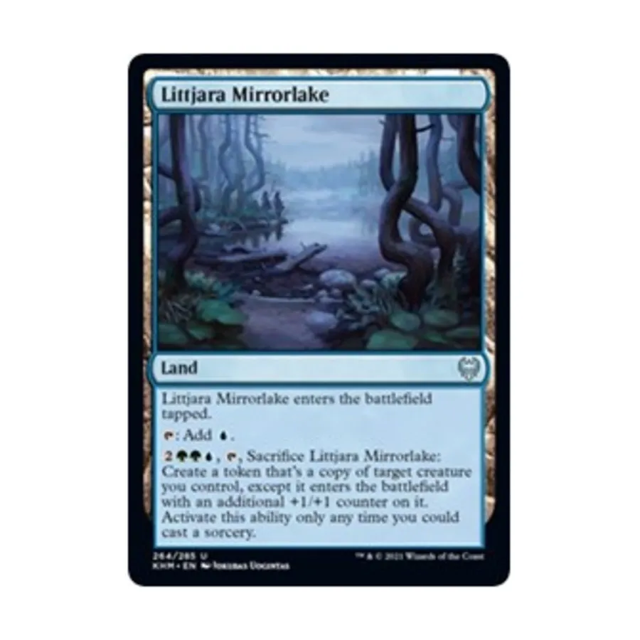 CCG Литтяра Зеркальное озеро (U), MTG - Kaldheim
CCG Литтяра Зеркальное озеро (U), MTG - Kaldheim