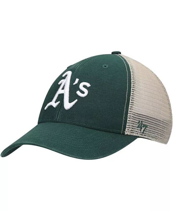 Мужская зеленая натуральная кепка Oakland Athletics Flagship MVP Trucker Snapback '47 Brand
Мужская зеленая натуральная кепка Oakland Athletics Flagship MVP Trucker Snapback '47 Brand