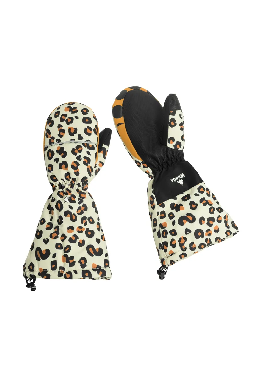 Варежки WeeDo "CHEETADO Leopard" с длинными манжетами, экологически чистого производства, подходят к зимнему комбинезону WeeDo, цвет Leo Print
Варежки WeeDo "CHEETADO Leopard" с длинными манжетами, экологически чистого производства, подходят к зимнему комбинезону WeeDo, цвет Leo Print