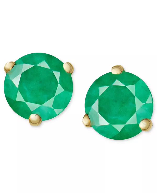 Серьги из 14-каратного золота, изумрудный гвоздик (3/4 карата) Macy'S, emerald
Серьги из 14-каратного золота, изумрудный гвоздик (3/4 карата) Macy'S, emerald