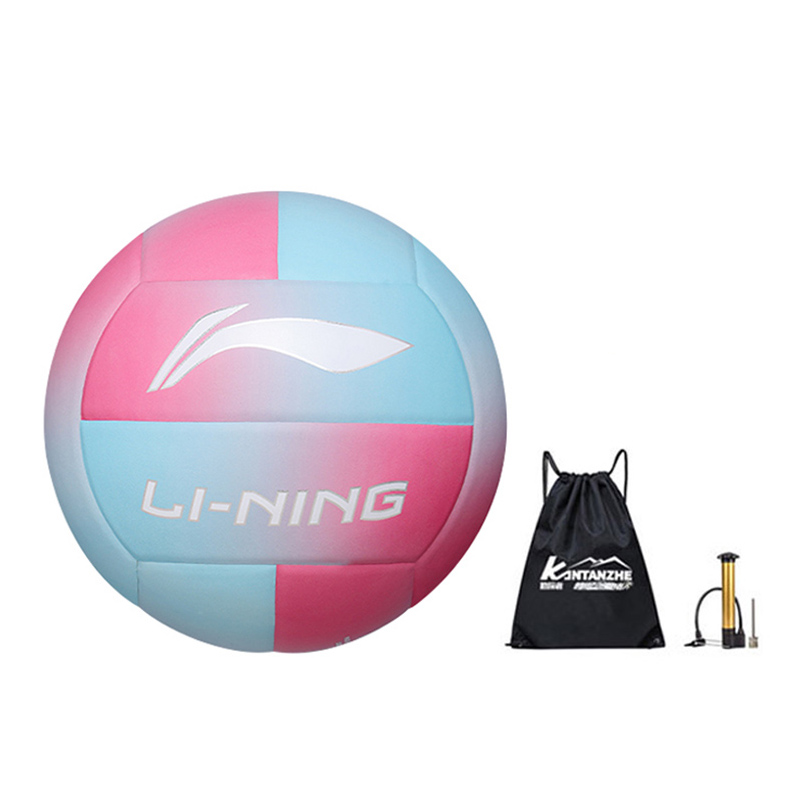 LINING Волейбольный мяч PU размер 5 унисекс розовый синий
LINING Волейбольный мяч PU размер 5 унисекс розовый синий