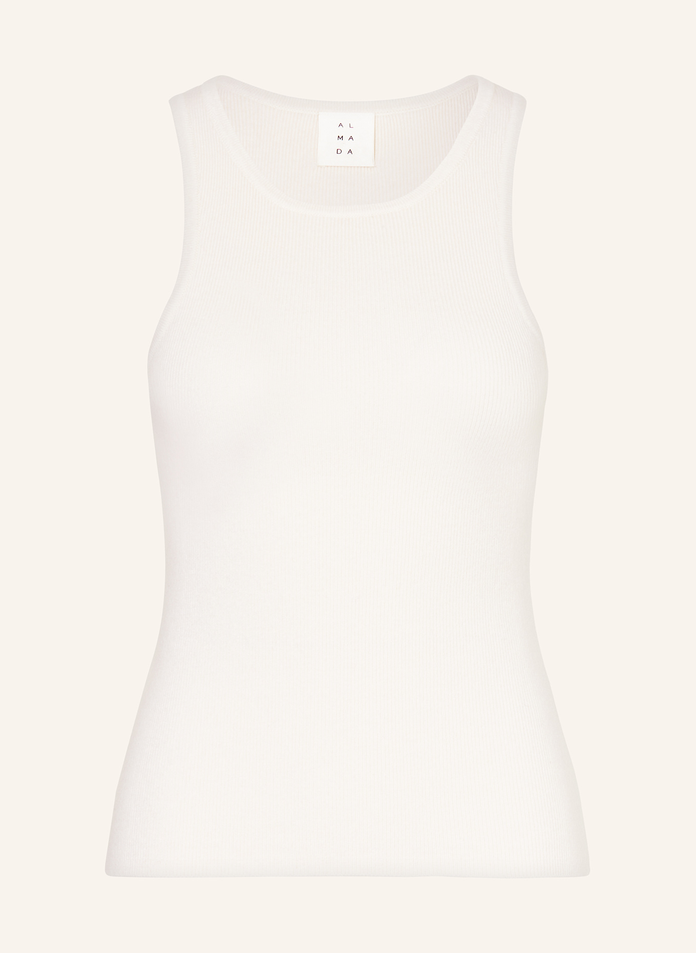 Вязаный топ luna из мериносовой шерсти с кашемиром Almada Label, бежевый
Вязаный топ luna из мериносовой шерсти с кашемиром Almada Label, бежевый