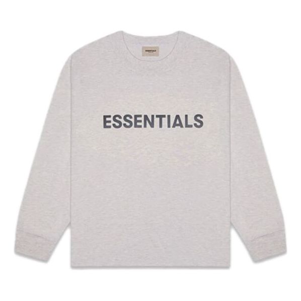 Футболка fw20 long sleeve logo tee 'heather oatmeal' Fear Of God Essentials, серый
Футболка fw20 long sleeve logo tee 'heather oatmeal' Fear Of God Essentials, серый