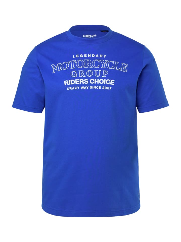 Футболка Men Plus, кобальтовый синий
Футболка Men Plus, кобальтовый синий