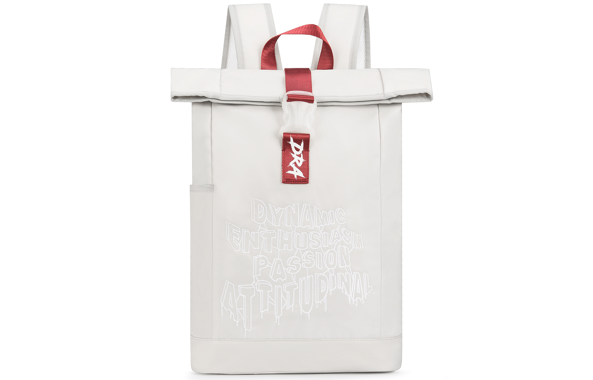 Нейлоновый рюкзак унисекс для студентов DRACONITE, серо-красный с белым контрастом
Нейлоновый рюкзак унисекс для студентов DRACONITE, серо-красный с белым контрастом