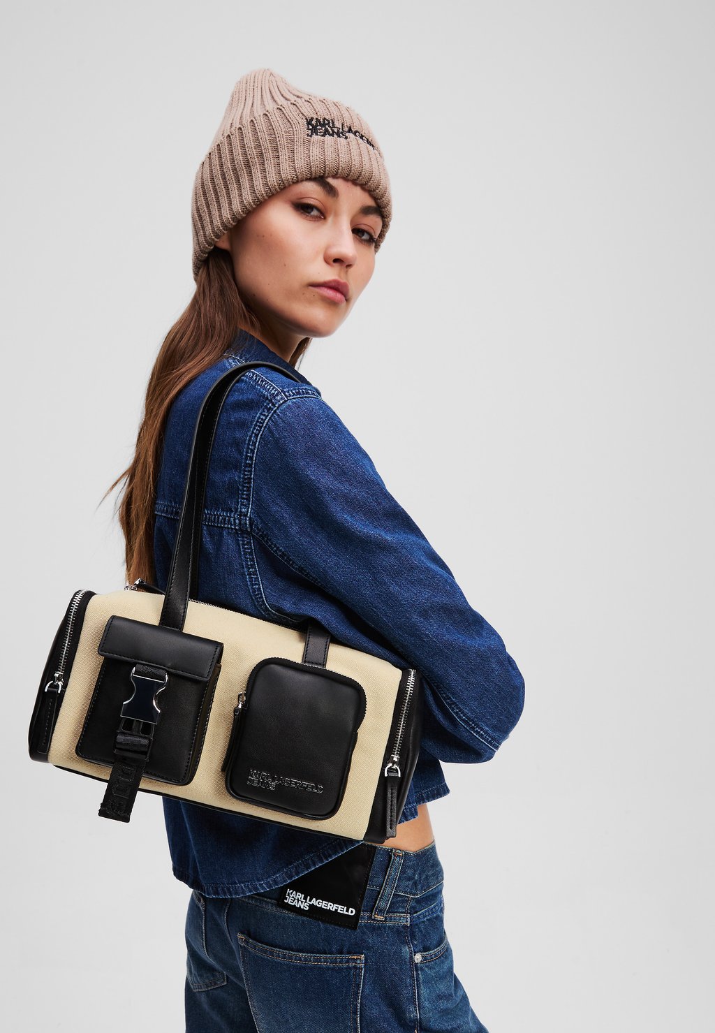 Сумка Karl Lagerfeld Jeans, бежевый
Сумка Karl Lagerfeld Jeans, бежевый