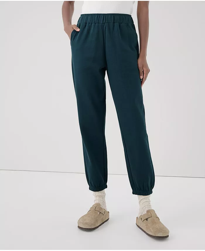 Женские спортивные брюки из органического хлопка с начесом и флисом Pact, синий
Женские спортивные брюки из органического хлопка с начесом и флисом Pact, синий