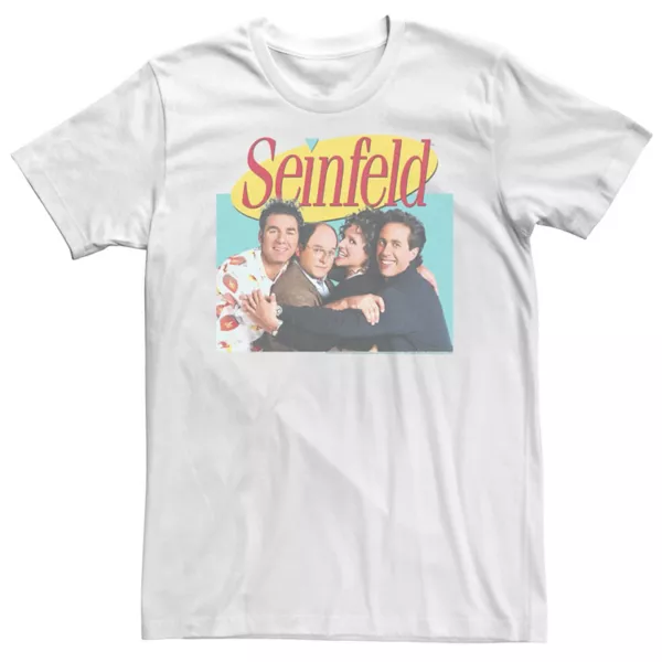 Футболка с логотипом "Seinfeld" и актерским составом больших размеров Licensed Character, белый
Футболка с логотипом "Seinfeld" и актерским составом больших размеров Licensed Character, белый