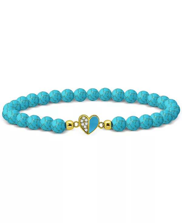 Браслет из бусин хризколлы и кубического циркония в форме сердца, созданный для Macy's Giani Bernini, gold
Браслет из бусин хризколлы и кубического циркония в форме сердца, созданный для Macy's Giani Bernini, gold