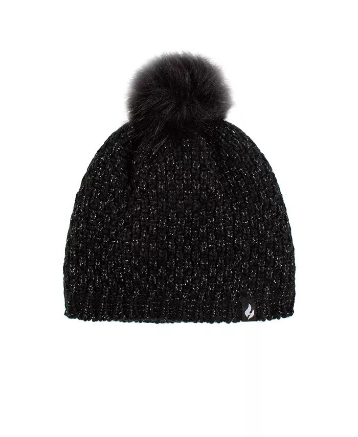 Корсика корзинка плетеная шапка с помпоном Heat Holders, черный
Корсика корзинка плетеная шапка с помпоном Heat Holders, черный