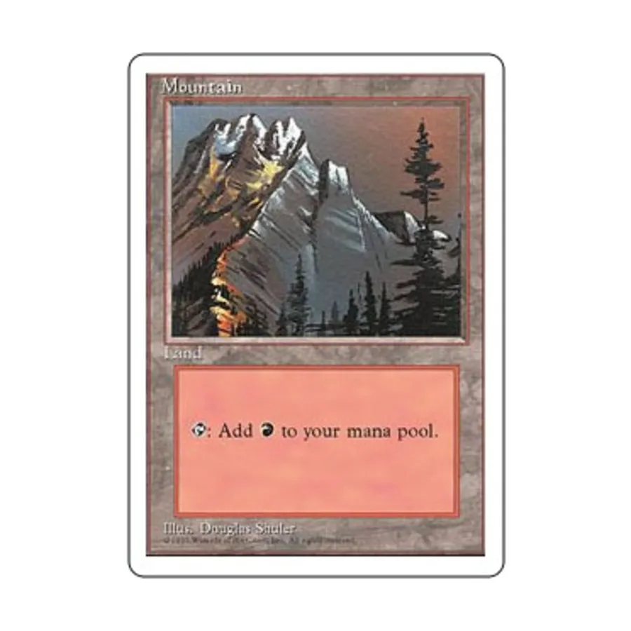 CCG Гора - Вер. 3 (С), MTG - 4th Edition
CCG Гора - Вер. 3 (С), MTG - 4th Edition