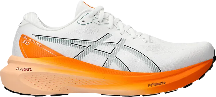 Кроссовки Gel Kayano 30 'White Orange', белый
Кроссовки Gel Kayano 30 'White Orange', белый
