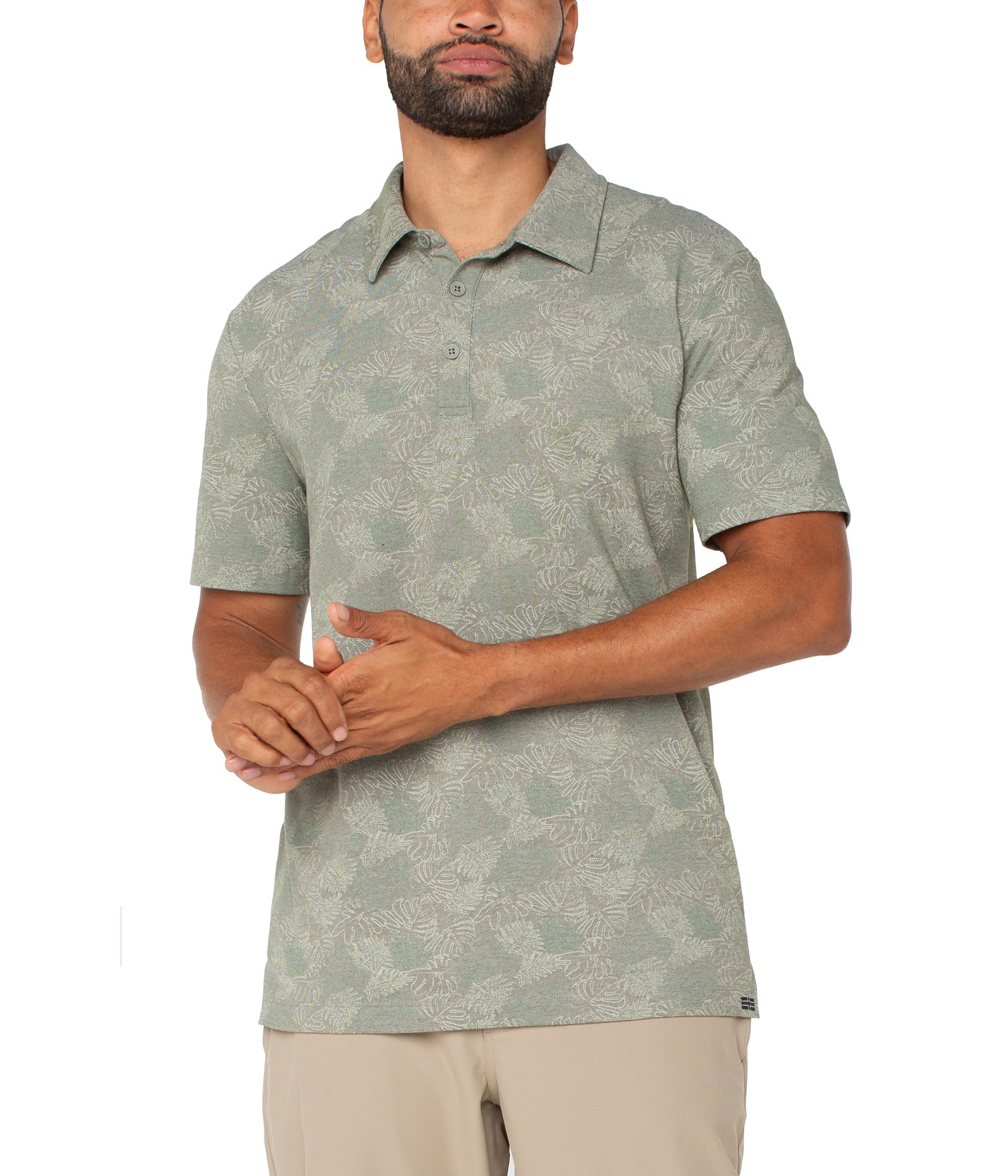 Поло Liverpool Los Angeles Short, цвет Sage/Grey 
Поло Liverpool Los Angeles Short, цвет Sage/Grey