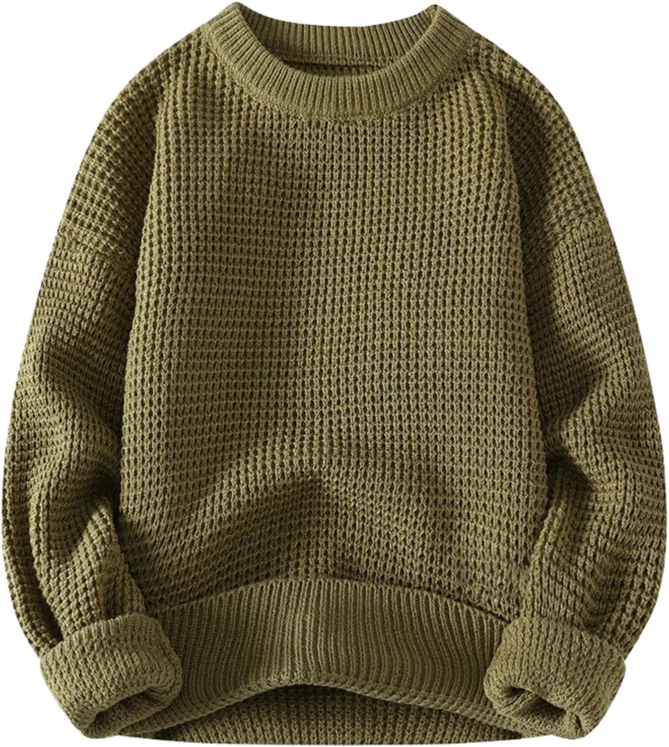 Мужской вязаный свитер с круглым вырезом OAKVERVE
Мужской вязаный свитер с круглым вырезом OAKVERVE