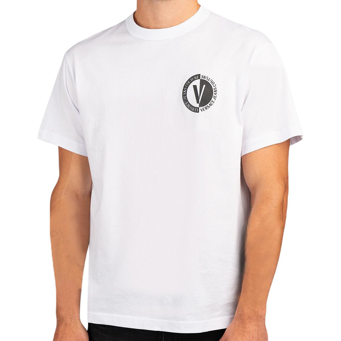 Logo-print Cotton Polo Shirt VERSACE JEANS COUTURE, белый
Logo-print Cotton Polo Shirt VERSACE JEANS COUTURE, белый