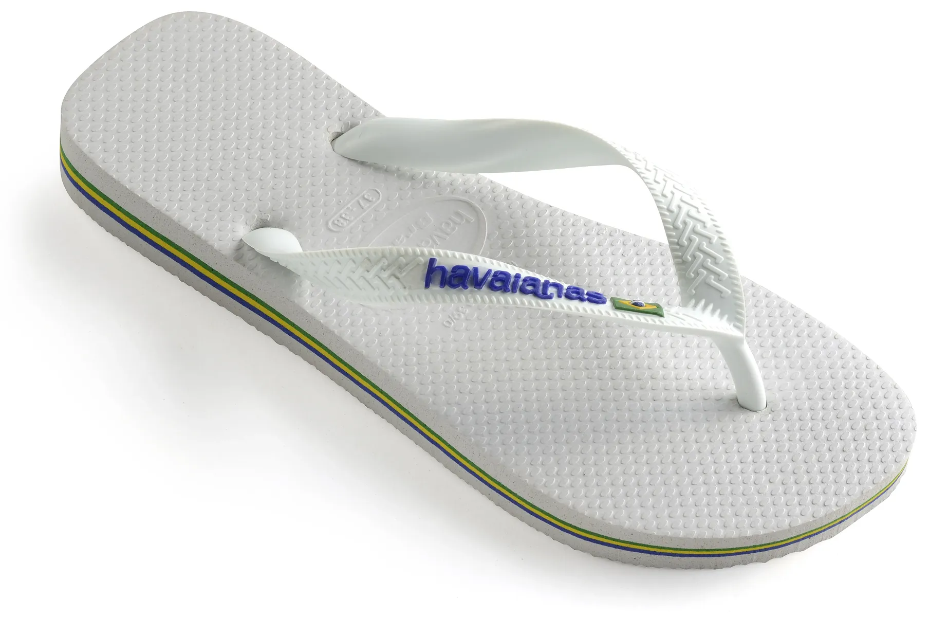 Шлепанцы Havaianas "BRASIL LOGO", летняя обувь, тапочки, туфли для бассейна с надписью-логотипом, белый
Шлепанцы Havaianas "BRASIL LOGO", летняя обувь, тапочки, туфли для бассейна с надписью-логотипом, белый
