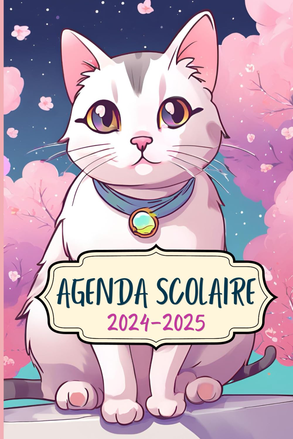 Agenda scolaire chat kawaii 2024 2025: Hebdomadaire | Semainier | Format A5 | Pour étudiants, Collège, Lycée, Université (French Edition) (Independently published)
Agenda scolaire chat kawaii 2024 2025: Hebdomadaire | Semainier | Format A5 | Pour étudiants, Collège, Lycée, Université (French Edition) (Independently published)