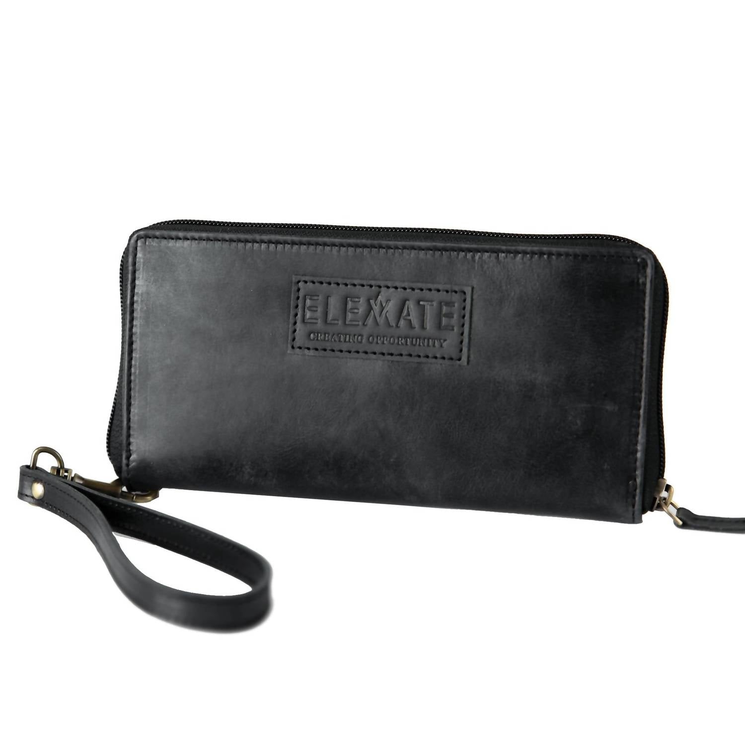 Женский кошелек на молнии черного цвета ELEVATE
Женский кошелек на молнии черного цвета ELEVATE
