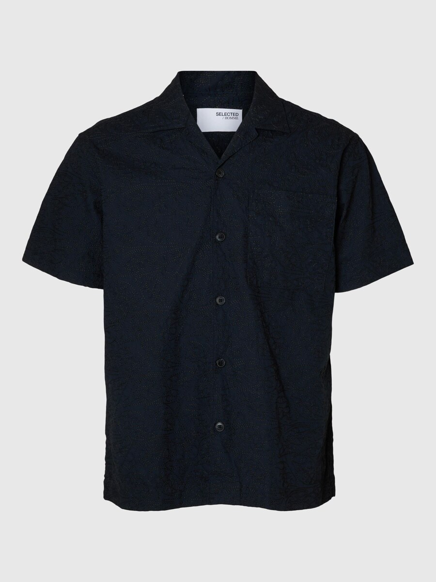 Рубашка на пуговицах Comfort fit SELECTED, темно-синий
Рубашка на пуговицах Comfort fit SELECTED, темно-синий