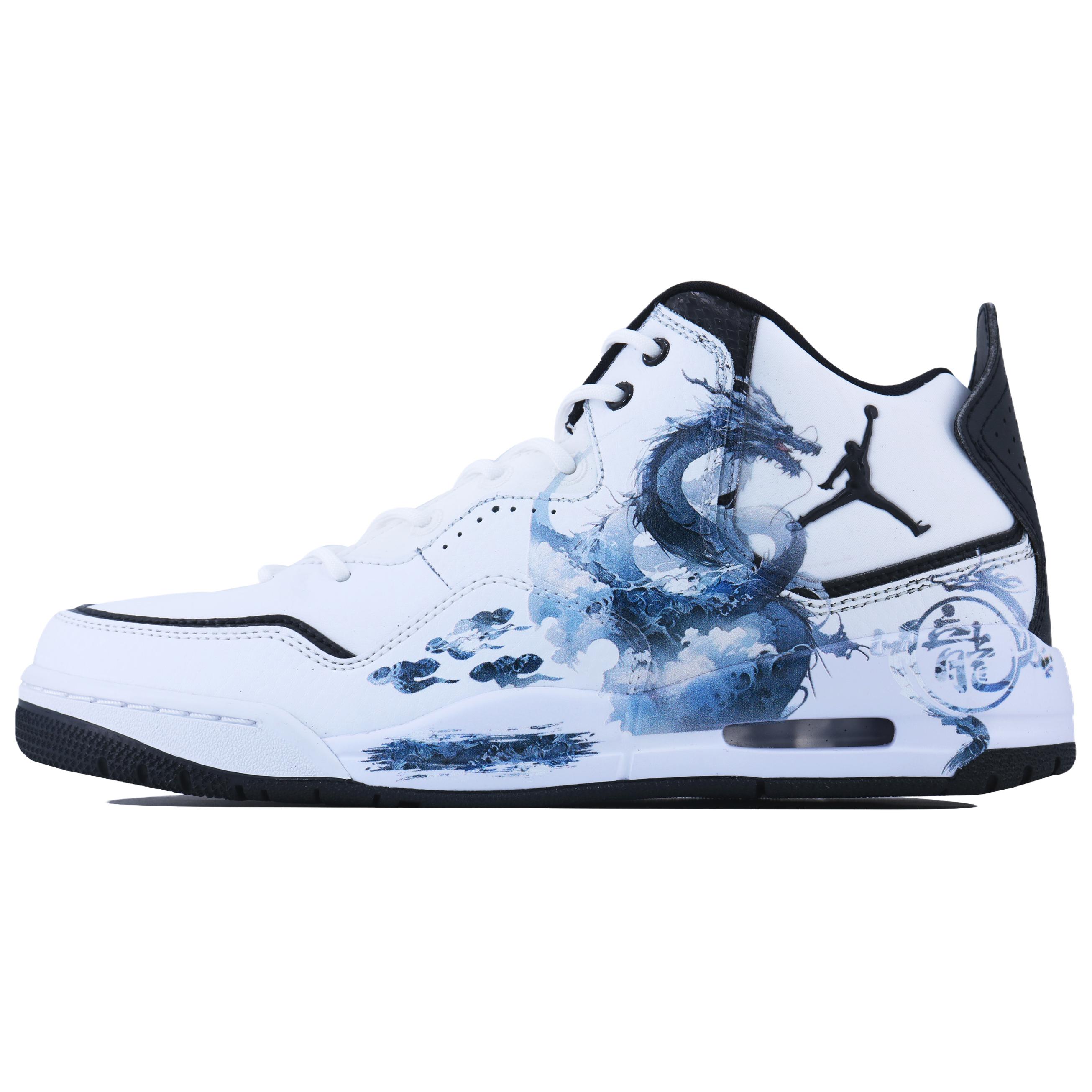 Jordan Кроссовки баскетбольные Courtside 23 Canglong Secret CNY Mid top устойчивые к истиранию мужские white blue black
Jordan Кроссовки баскетбольные Courtside 23 Canglong Secret CNY Mid top устойчивые к истиранию мужские white blue black