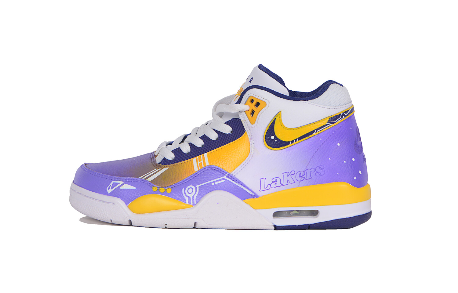 Кроссовки Nike Flight Legacy Vintage Basketball Shoes Men Mid-top White/purple/yellow, фиолетовый
Кроссовки Nike Flight Legacy Vintage Basketball Shoes Men Mid-top White/purple/yellow, фиолетовый