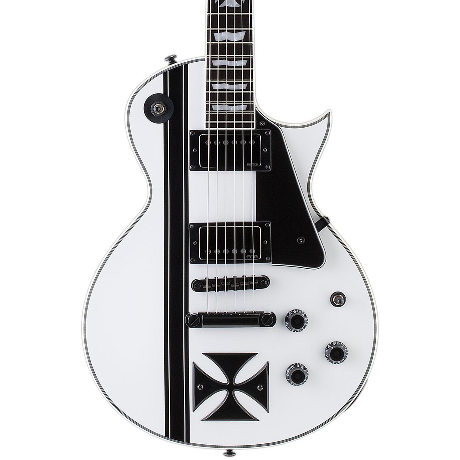 ESP LTD James Hetfield Signature Iron Cross Электрогитара Snow White
ESP LTD James Hetfield Signature Iron Cross Электрогитара Snow White